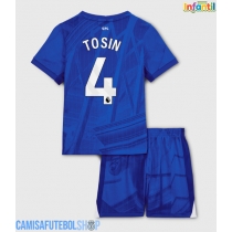 Camisa de time de futebol Chelsea Tosin Adarabioyo #4 Replicas 1º Equipamento Infantil 2025-26 Manga Curta (+ Calças curtas)